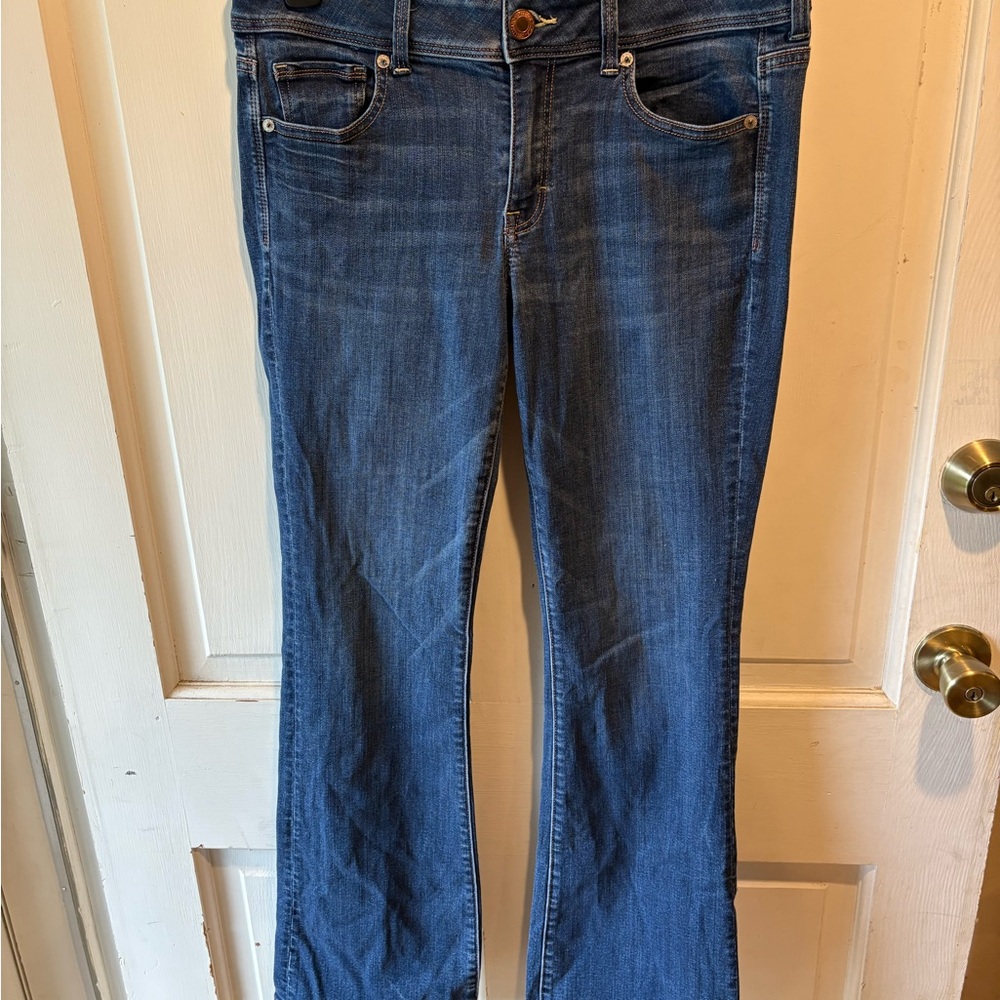 American Eagle Outfitters Blue Boot Cut Jeans